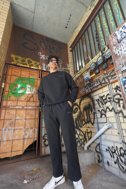 Black Crew Neck