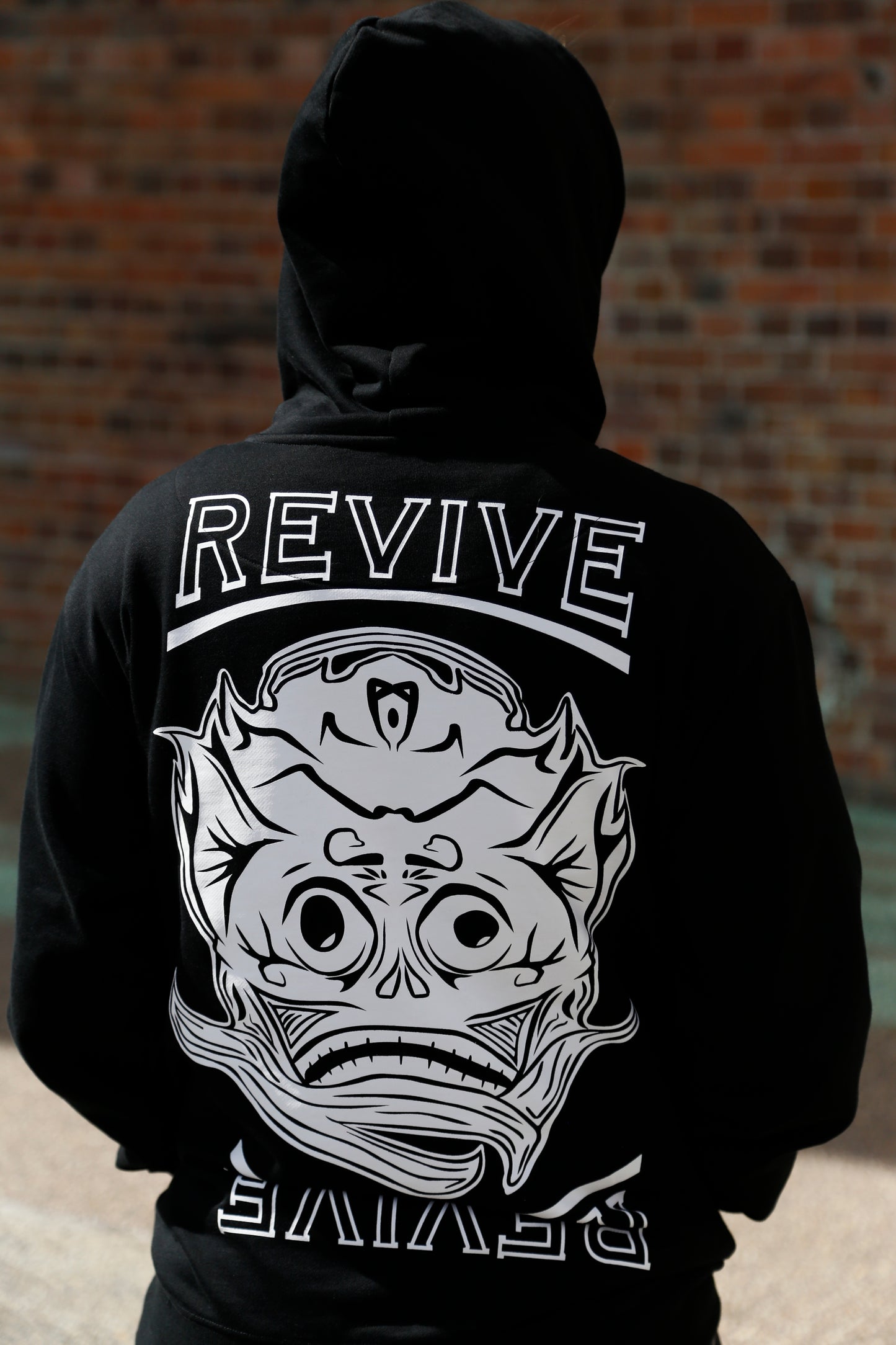 Hoodie Black Oni